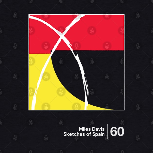 Sketches of Spain - Minimal Style Graphic Artwork by saudade